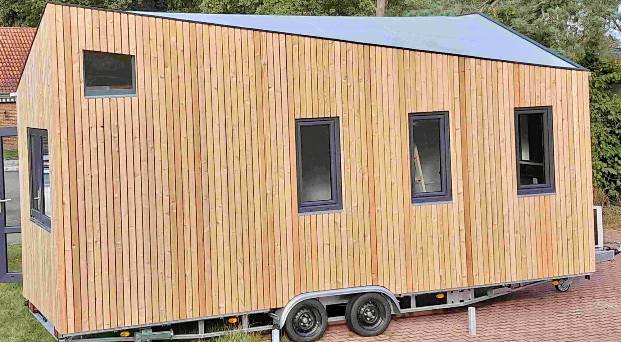 Hotel Tiny Haus Blanker Hans Auf Dem Campingplatz Strandgut Cuxhaven Exterior foto